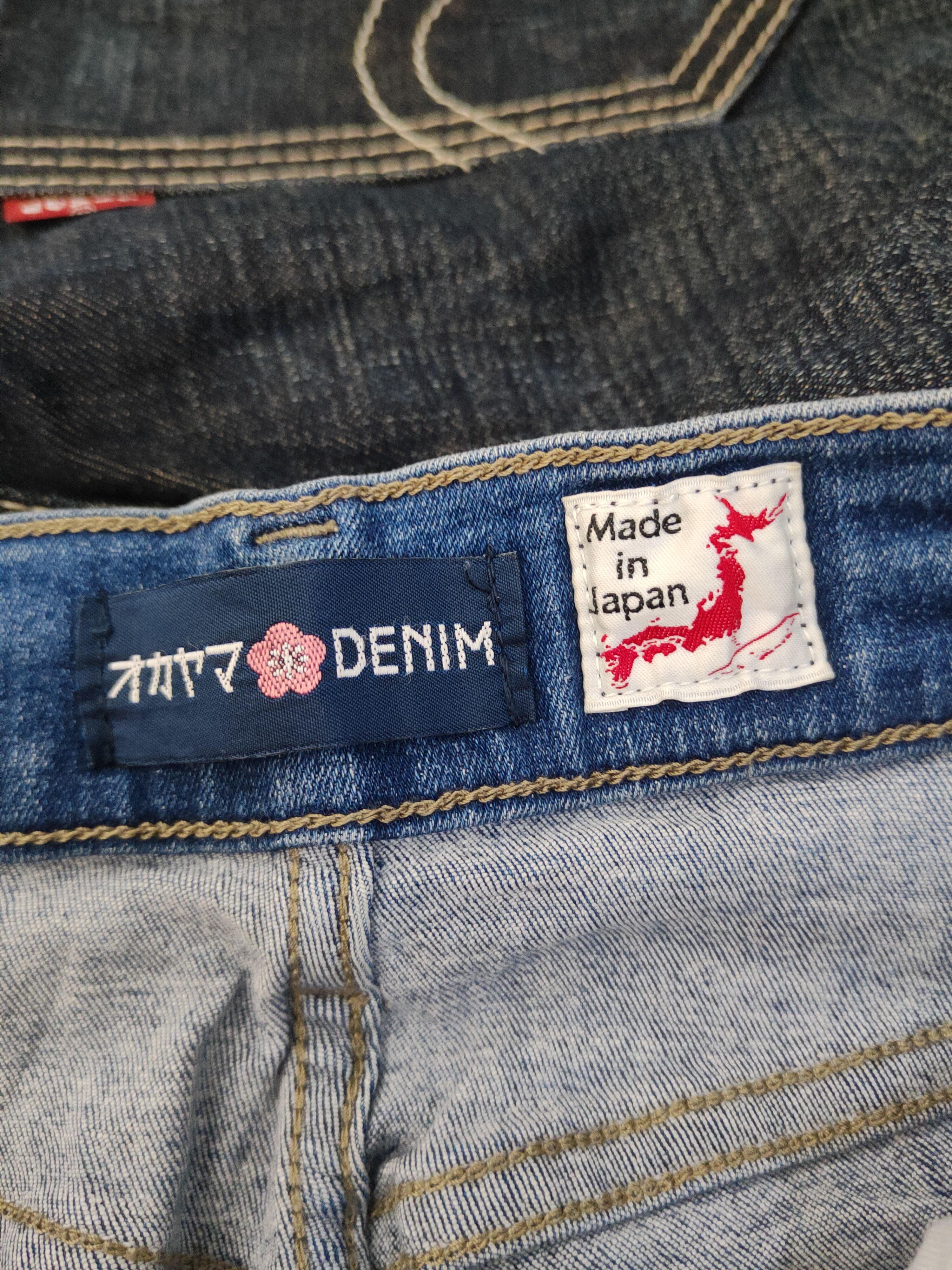 Japanese Brand Japan vintage Blue Distressed Ripped denim Jeans #W1993 Size US 28 / EU 44 - 15 Thumbnail