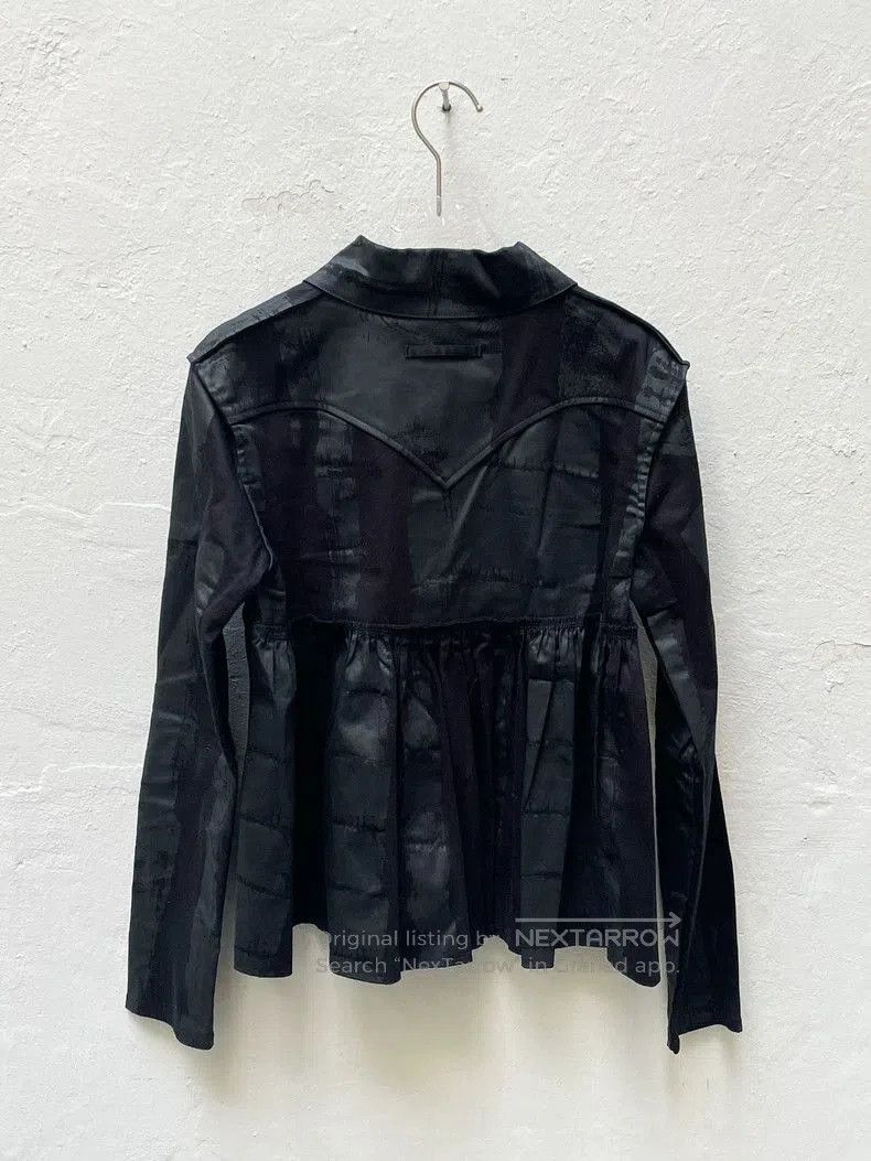 Jean Paul Gaultier Jean Paul Gaultier Dark Splatter Jacket. Size US M / EU 48-50 / 2 - 5 Thumbnail