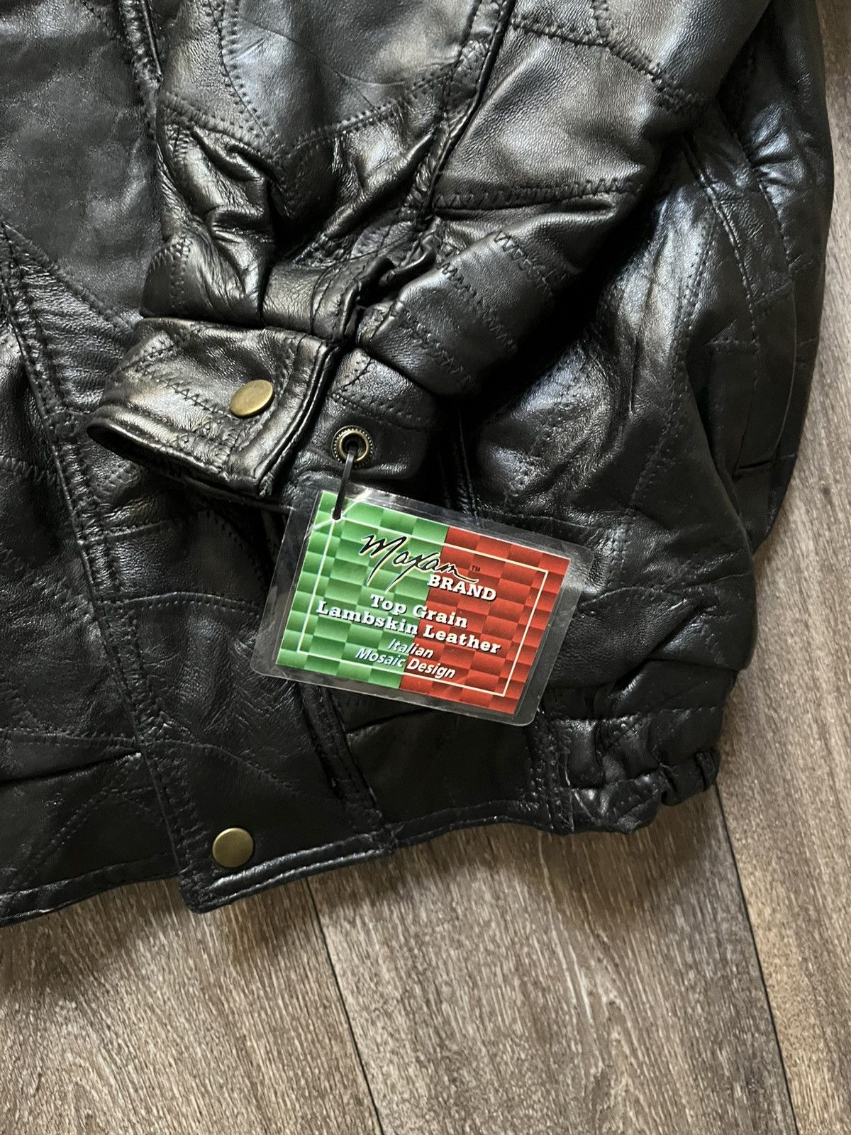 Vintage Vintage 2003 genuine leather lamb skin jacket Size US M / EU 48-50 / 2 - 6 Thumbnail