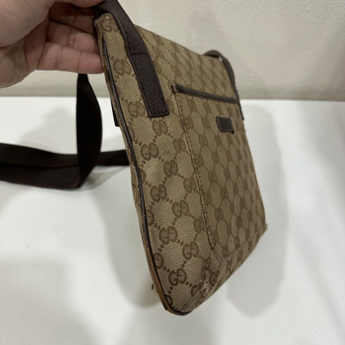 Gucci ‼️LASTDROP‼️ GUCCI GG CANVAS SHOULDER CROSSBODY BAG 4 Size ONE SIZE - 4 Thumbnail