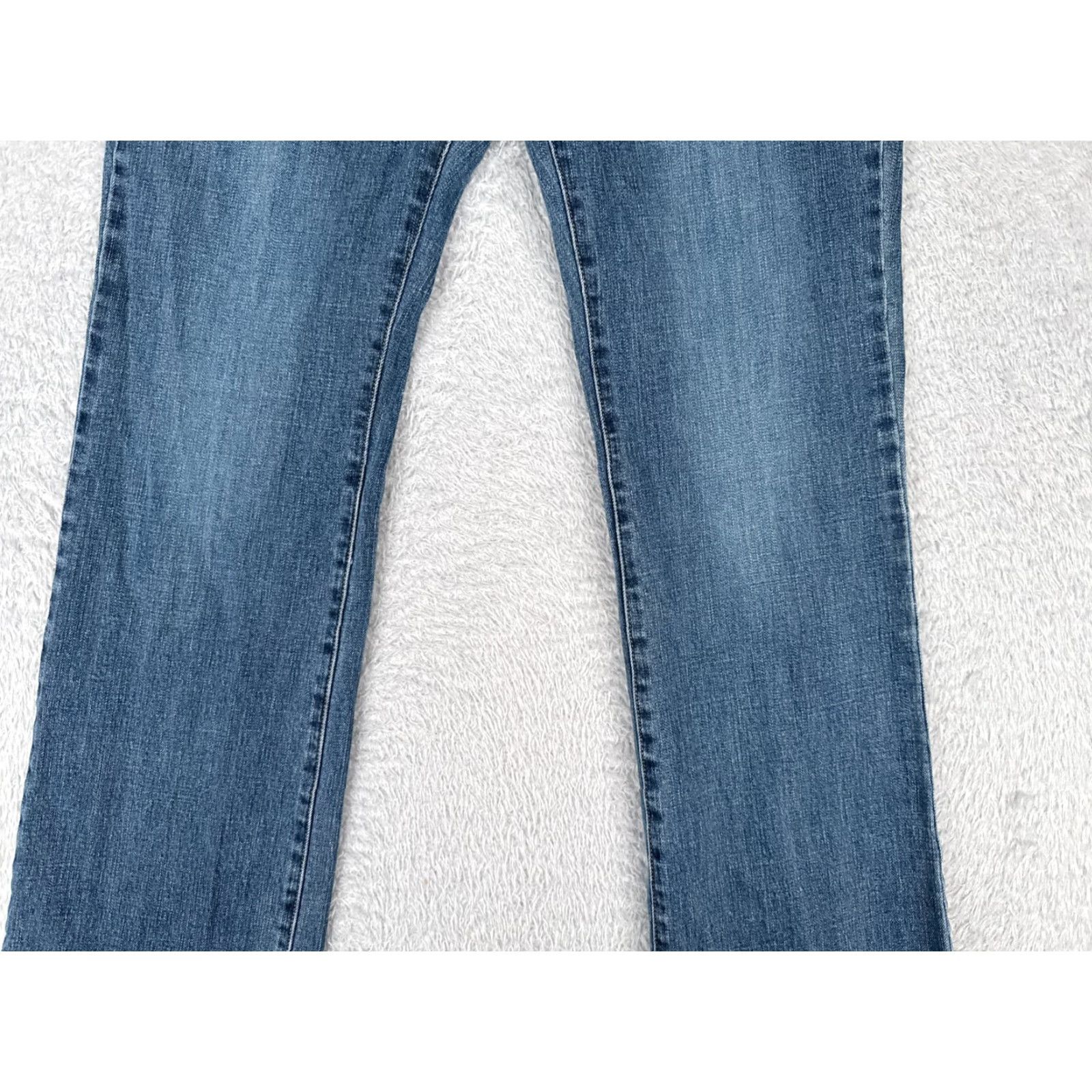 Guess GUESS Womens Bootcut Jeans 31 Blue Denim Low Rise 32x33 Regular Stretch Size 24" / US 00 / IT 34 - 3 Thumbnail