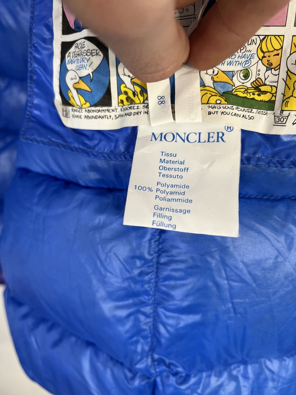 Moncler × Vintage Moncler grenoble vintage 1980's rare puffer Size L / US 10 / IT 46 - 11 Thumbnail