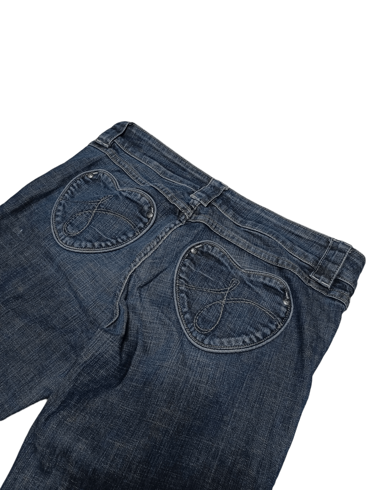 Juicy Couture Jeans JUICY COUTURE JEANS MADE IN USA DIRTY VINTAGE JEANS Size 31" - 4 Thumbnail