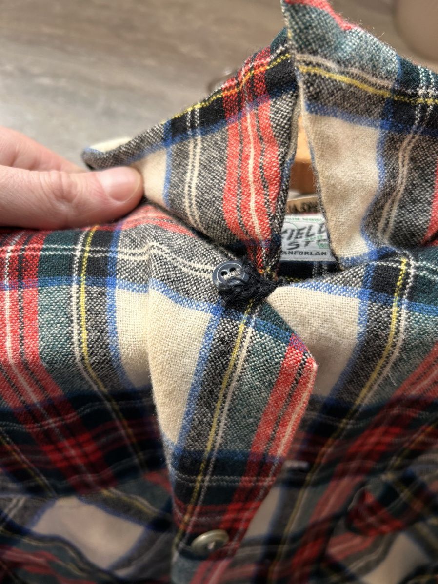 Vintage 1950s Field & Stream Wool Flannel Shirt Size US L / EU 52-54 / 3 - 7 Thumbnail