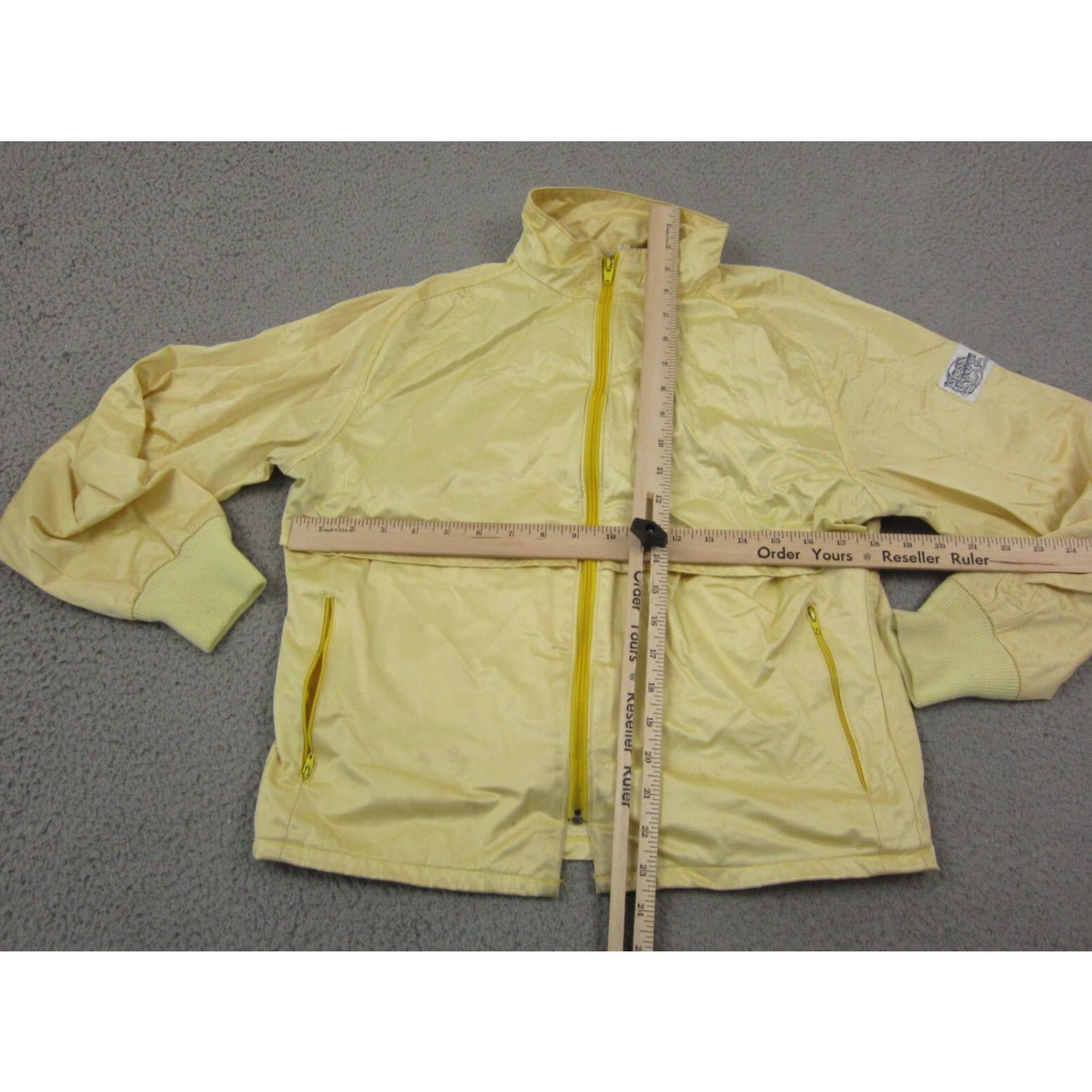 Vintage VINTAGE Gore Tex Jacket Womens Small Yellow Windbreaker Full Zip Mens Moss Brown Size S / US 4 / IT 40 - 6 Thumbnail
