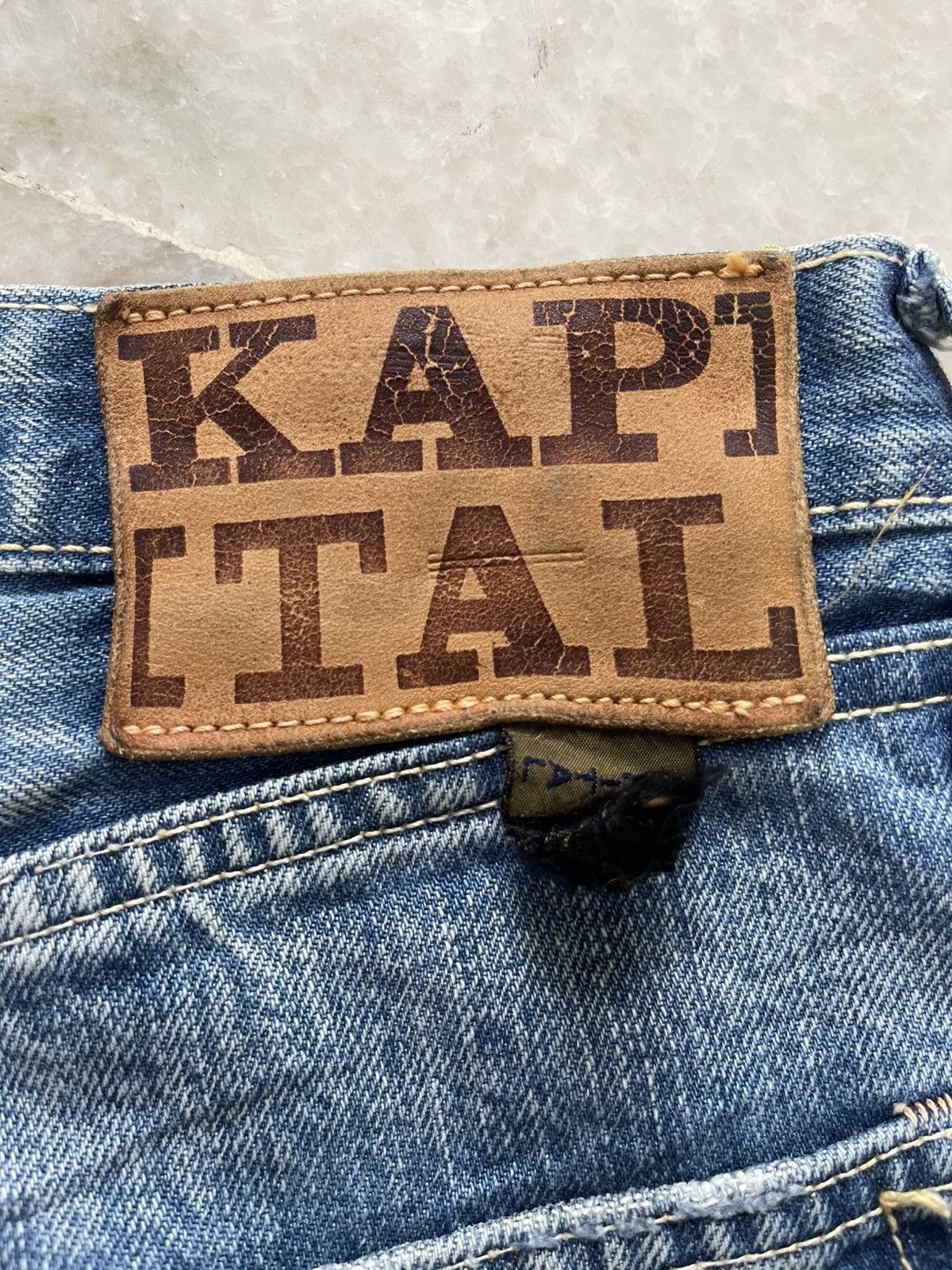 Kapital Kapital Faded Wash Denim Size US 32 / EU 48 - 15 Thumbnail