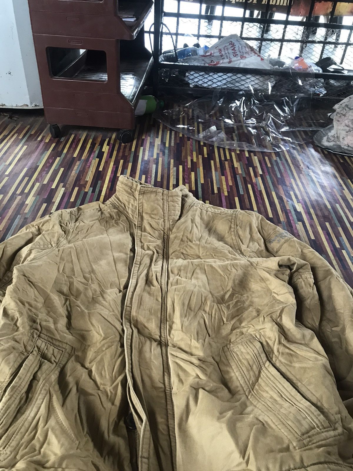 Abercrombie & Fitch 🔥🔥🔥VTG ABERCROMBIE JACKET FUR INSIDE Size US XL / EU 56 / 4 - 4 Thumbnail