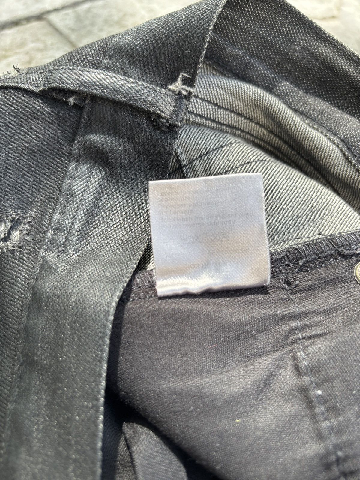 Dior Dior SS04 Strip Denim Size US 29 - 7 Thumbnail