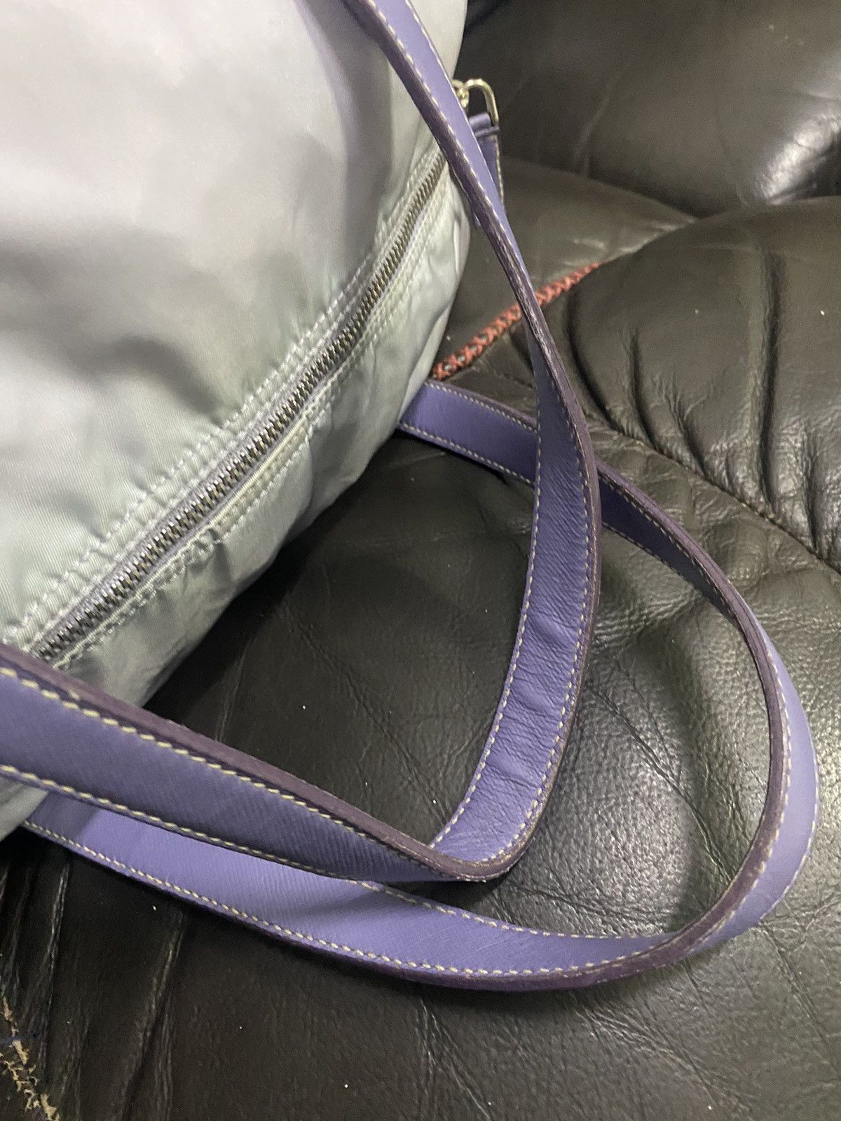 Prada Authentic Prada Tessuto Nyalon Boston Hand Bag Size ONE SIZE - 15 Thumbnail