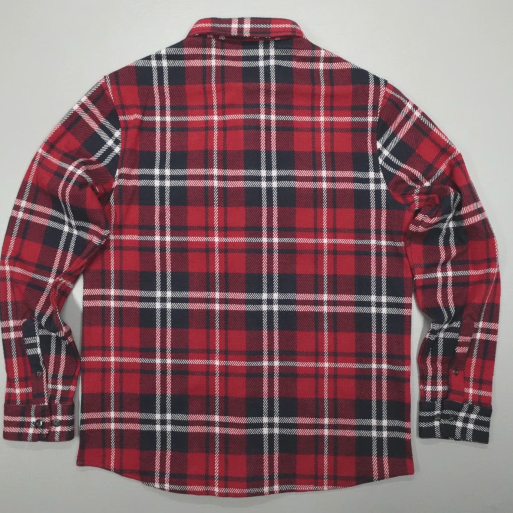 Vintage VINTAGE 7 Diamonds Generation Soft Flannel Shirt Plaid Size M Red Long Sleeve Button-Up Collared Spread Pocketed Size US M / EU 48-50 / 2 - 7 Thumbnail