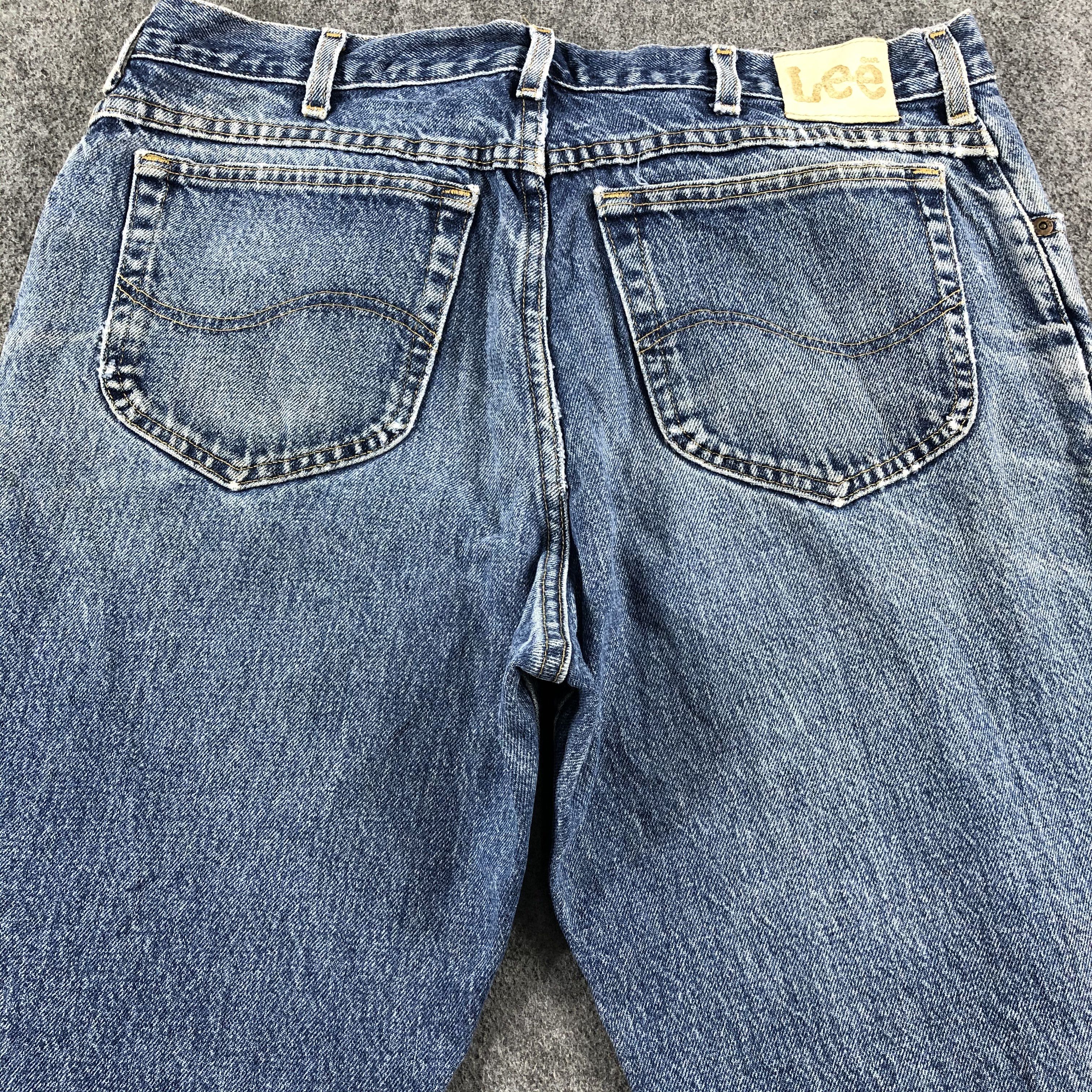 Lee Vintage Blue Wash Lee Jeans-J2567 Size US 36 / EU 52 - 4 Thumbnail