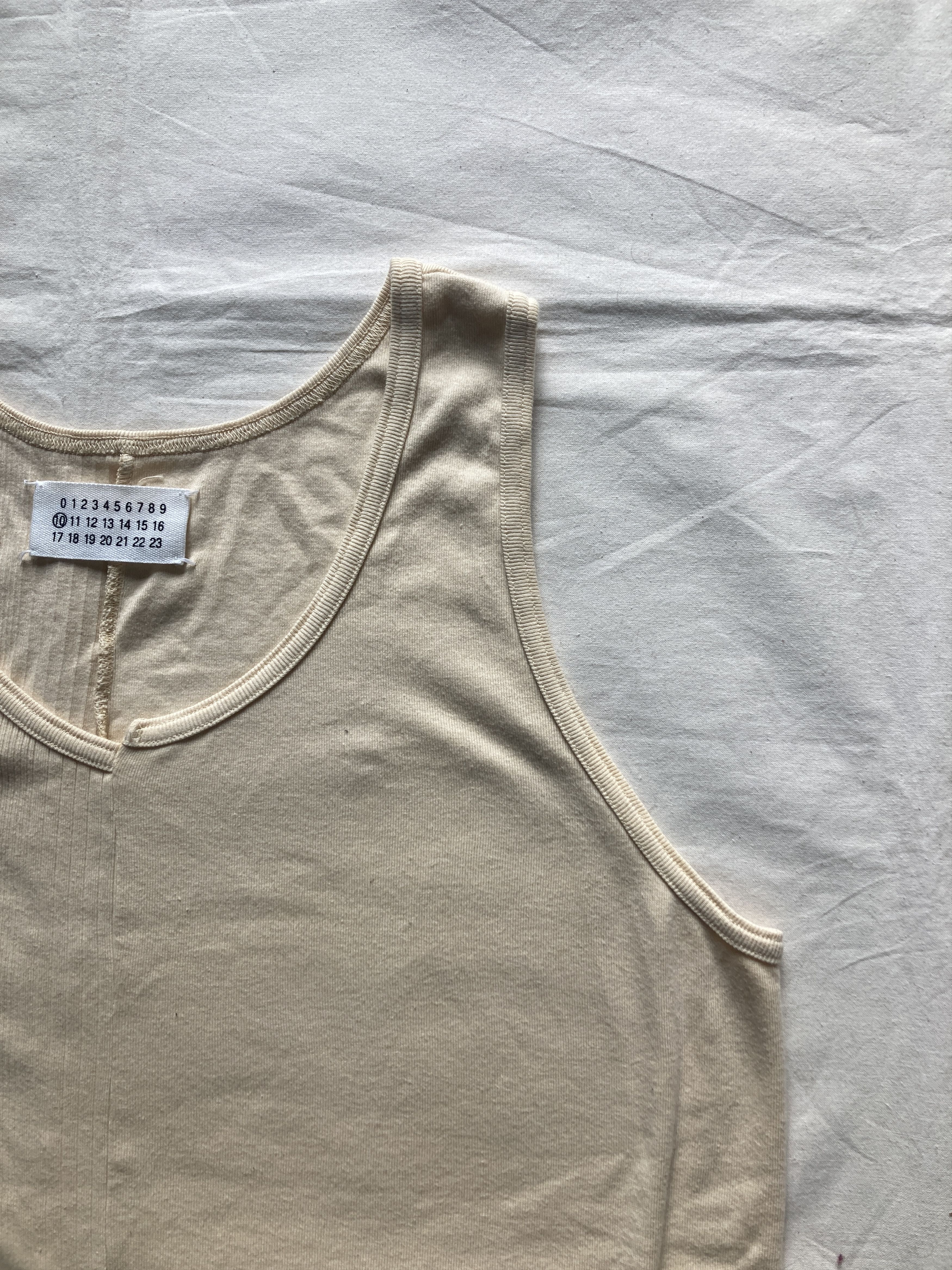 Maison Margiela SS2005 Deconstructed Tank Top Size US L / EU 52-54 / 3 - 4 Thumbnail
