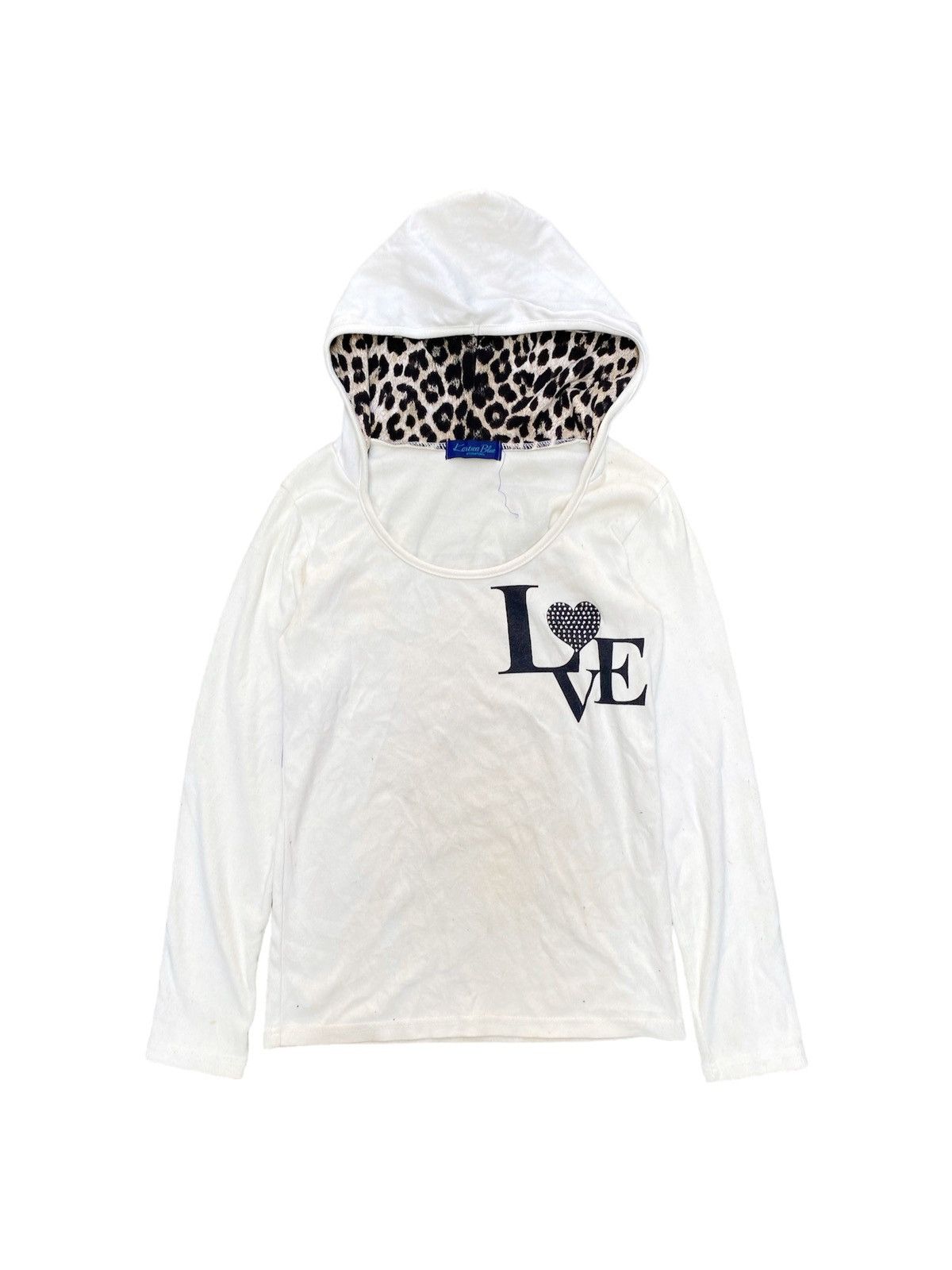 If Six Was Nine × KMRii × Le Grande Bleu (L.G.B.) Kartica Blue Skull Leopard Hoodie Size US S / EU 44-46 / 1 - 2 Thumbnail
