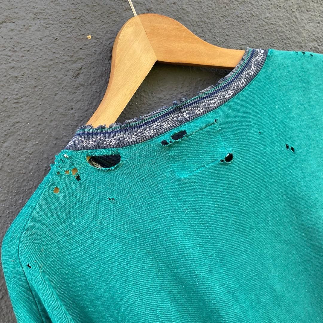 Other Thrashed Faded Distressed Globe Skate Board Tee Size US XL / EU 56 / 4 - 5 Thumbnail
