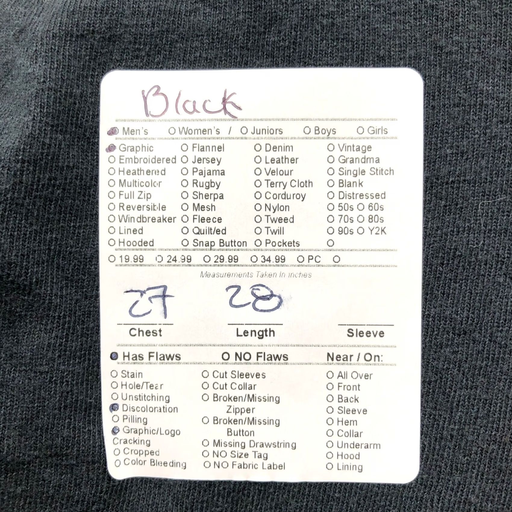 Gildan VINTAGE? No. Size US XXL / EU 58 / 5 - 2 Thumbnail