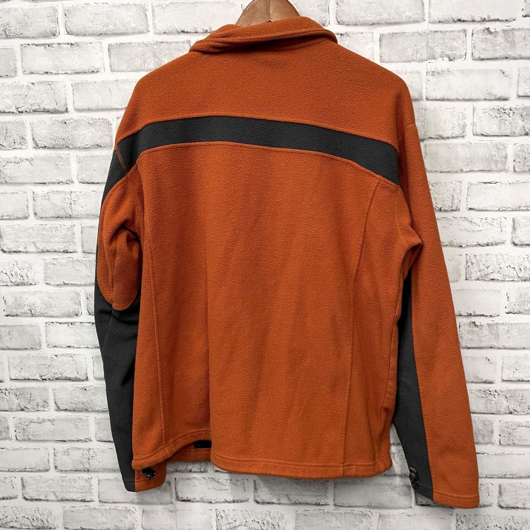 The North Face The North Face Jacket Mens Size L Zip-Up Polyester Orange Burnt Orange Windbreaker Size US L / EU 52-54 / 3 - 5 Thumbnail