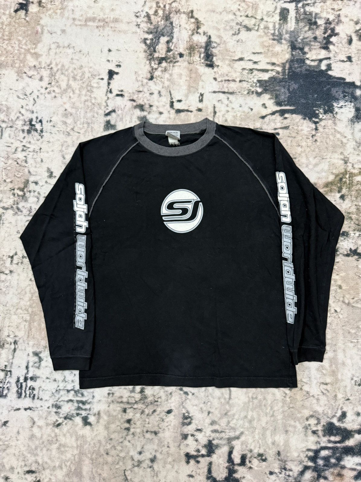 Vintage Vintage Soljah Worldwide Spellout Longsleeve Tshirt Size US S / EU 44-46 / 1 - 3 Thumbnail