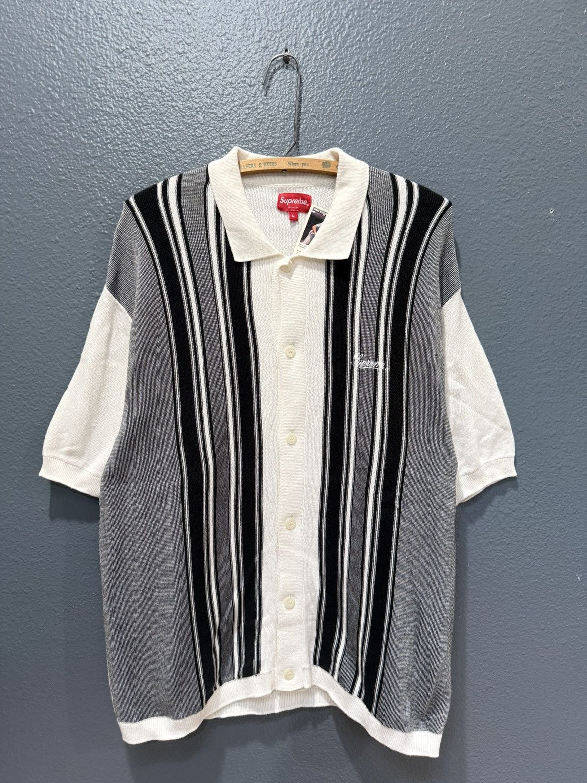 Supreme Supreme White Polo Button Up Premium Shirt Large Size US M / EU 48-50 / 2 - 4 Thumbnail