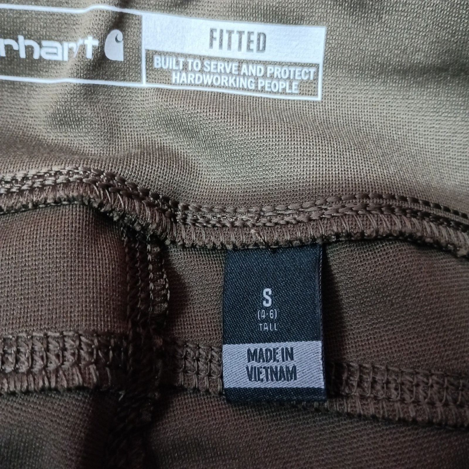 Carhartt Carhartt Women's Leggings Lightweight Utility Size ST Green Size 28" / US 6 / IT 42 - 6 Thumbnail