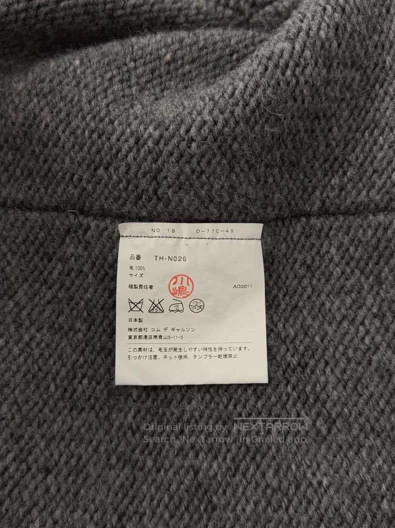 Comme des Garcons Comme Des Garcons size F Chunky Gold Button Hooded Jacket Size XS / US 0-2 / IT 36-38 - 8 Thumbnail