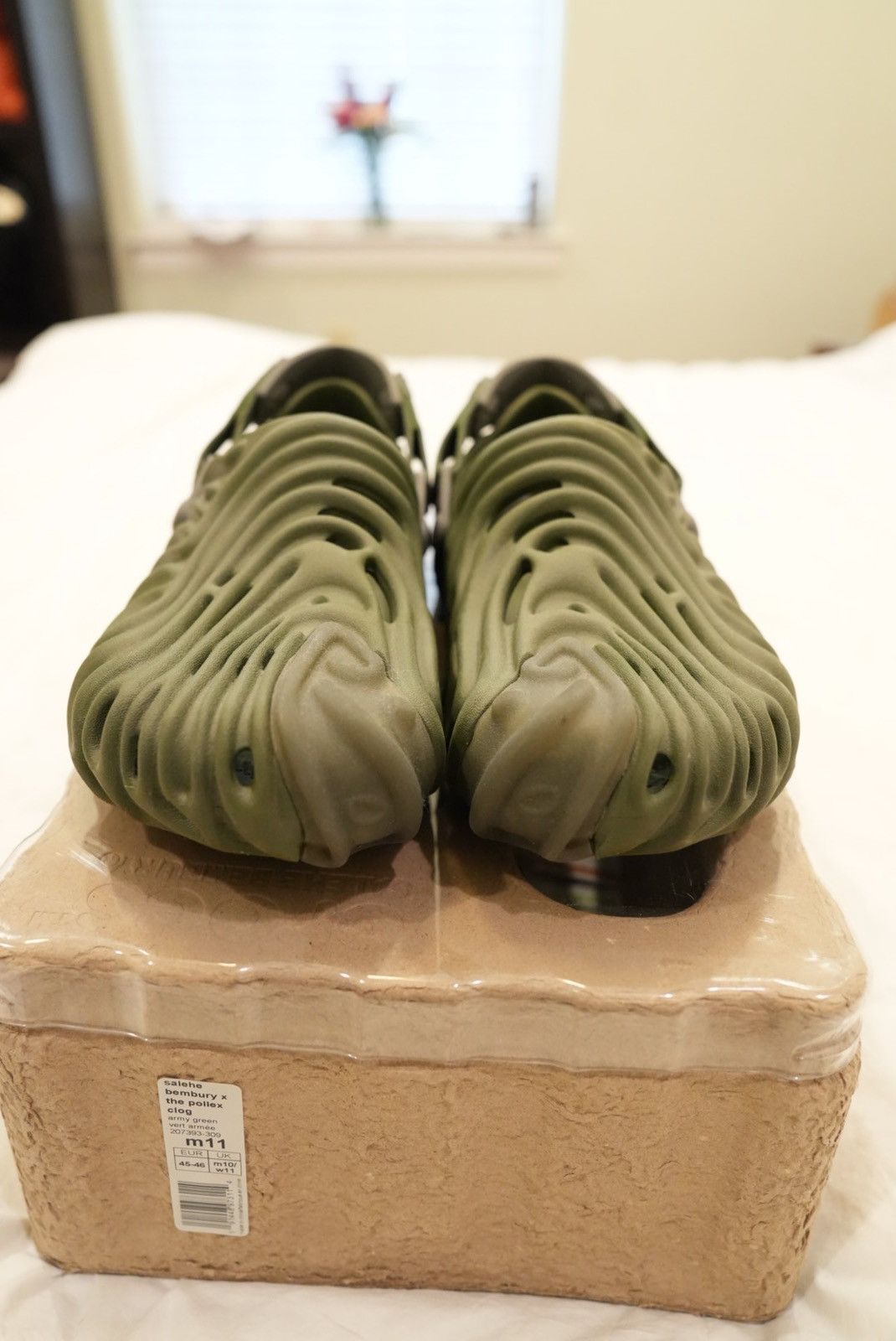 Crocs × Salehe Bembury Salehe Bembury x The Pollex Clog Cucumber Crocs Size US 11 / EU 44 - 8 Thumbnail