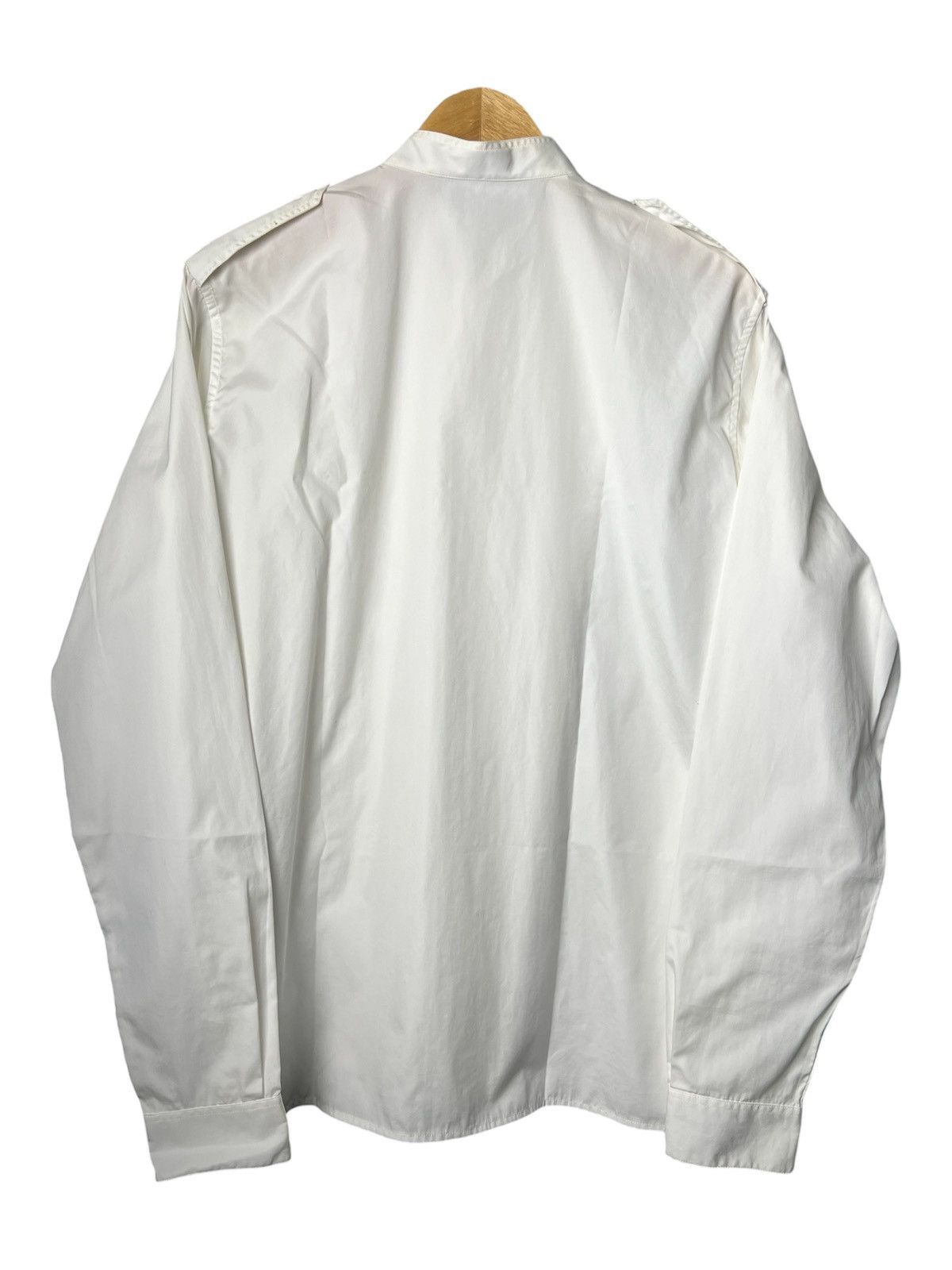Saint Laurent Paris SS12 Saint Laurent by Hedi Slimane Standing Collar Shirt Size US M / EU 48-50 / 2 - 2 Thumbnail