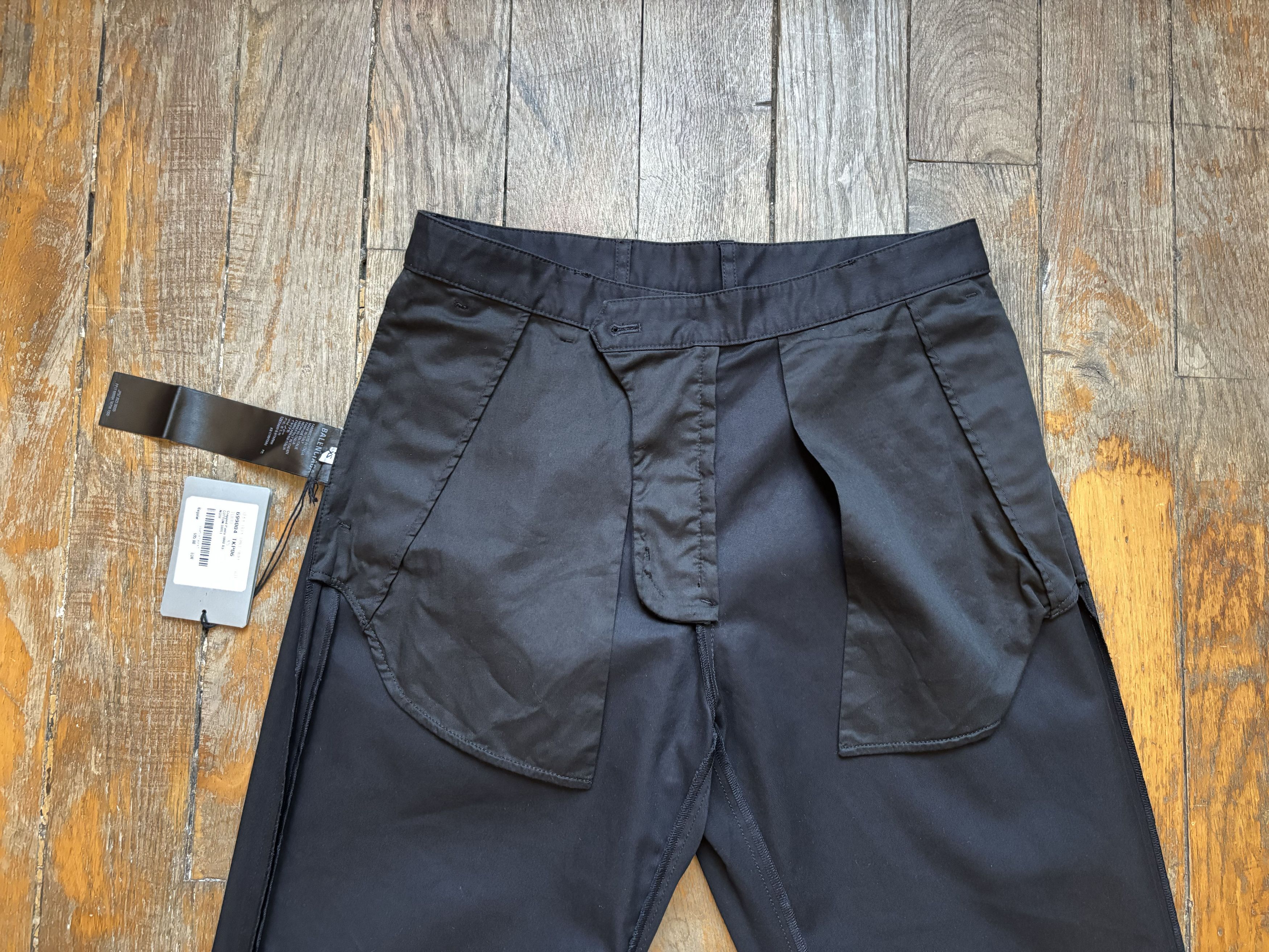 Balenciaga Balenciaga Cropped Pants Black Size US 30 / EU 46 - 11 Thumbnail