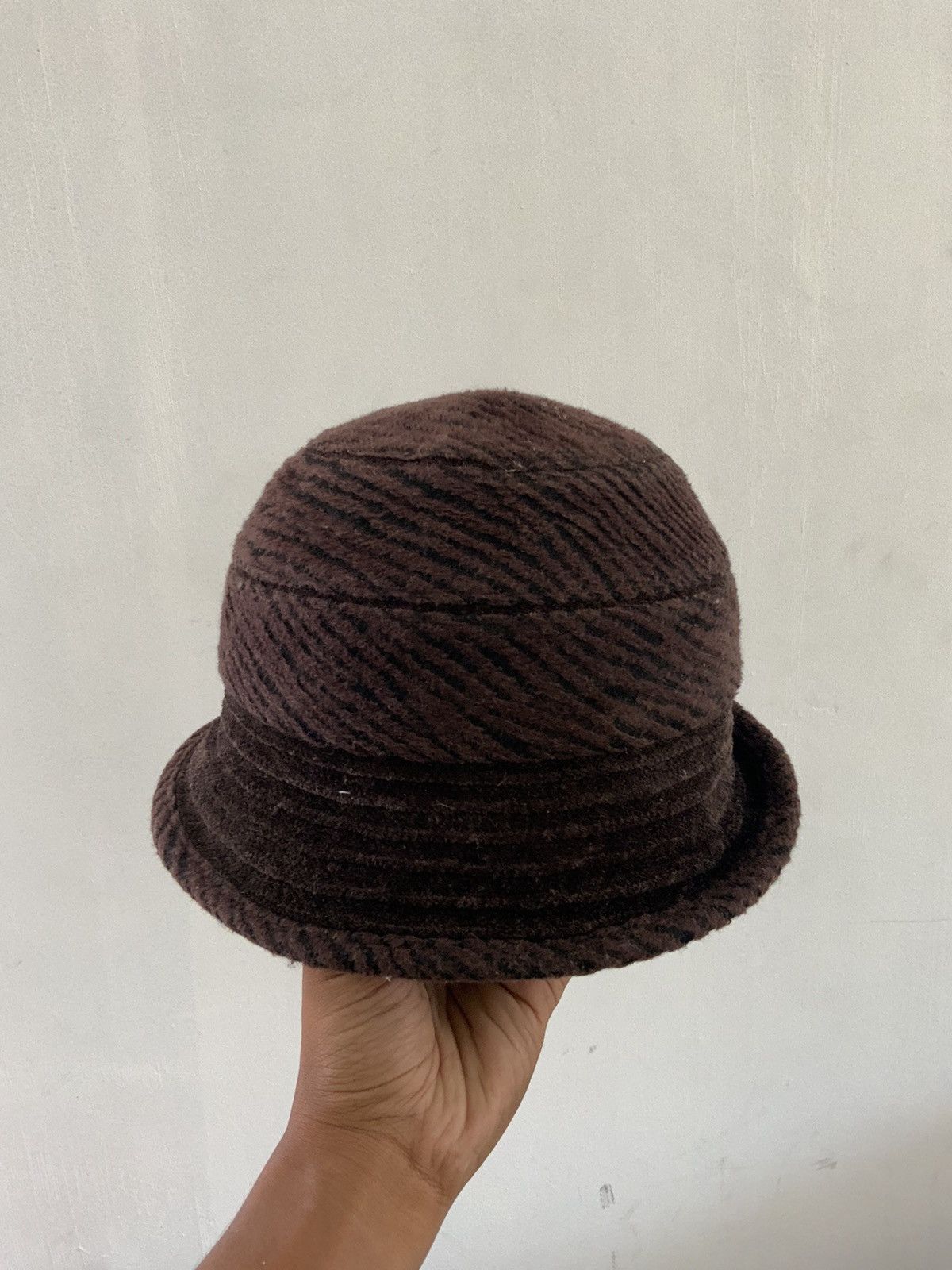 Japanese Brand Vogue Japan Made Corduroi Brown Bucket Hat Size ONE SIZE - 5 Thumbnail
