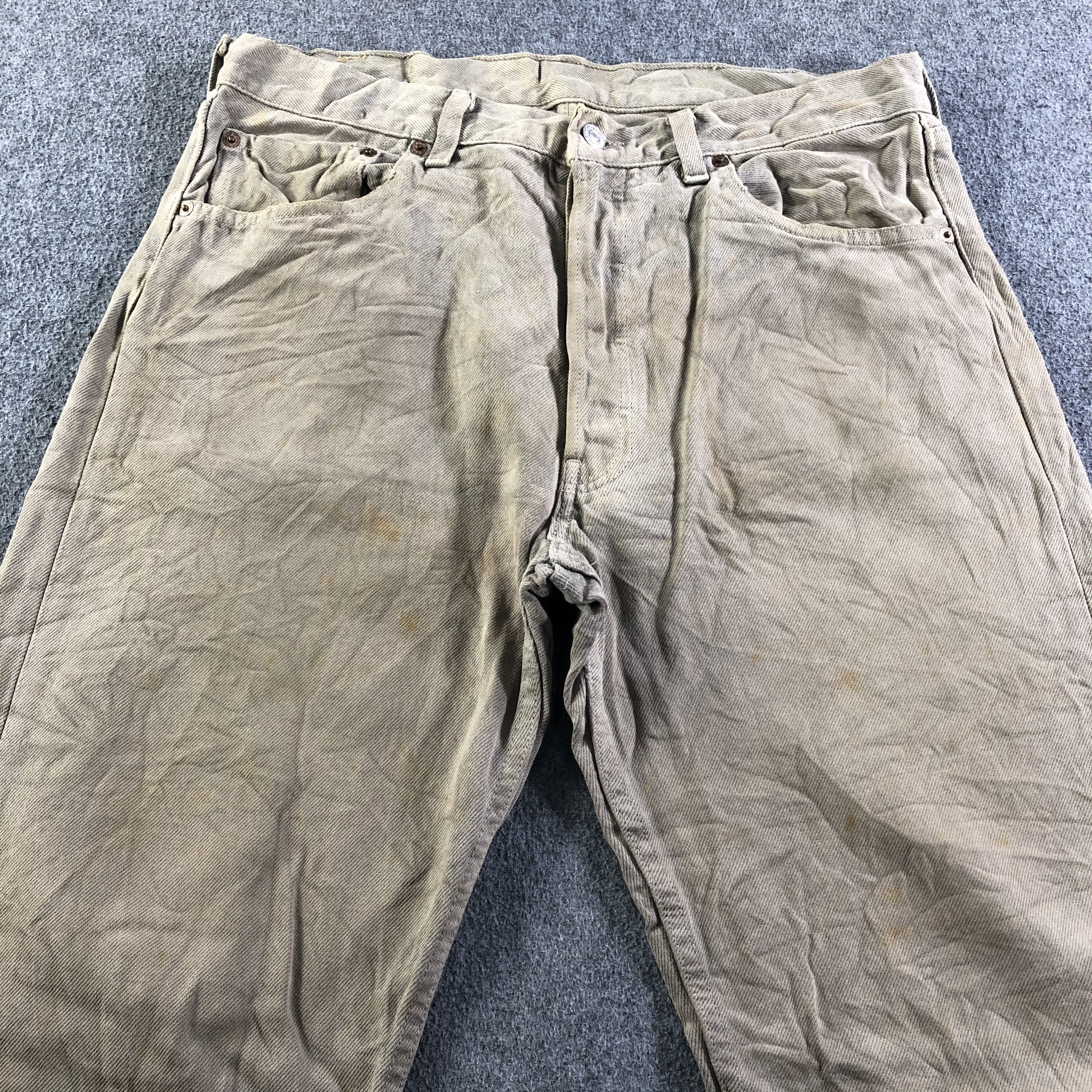 Levi's Vintage 90s Levis 501 Jeans-J3998 Size US 34 / EU 50 - 3 Thumbnail