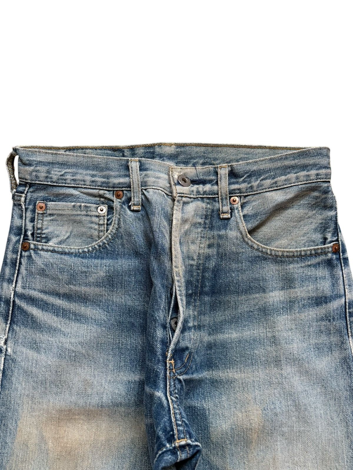 Levi's Vintage 80s Levis 503BXX Big E Selvedge Mud Wash Baggy Jeans Size US 28 / EU 44 - 5 Thumbnail