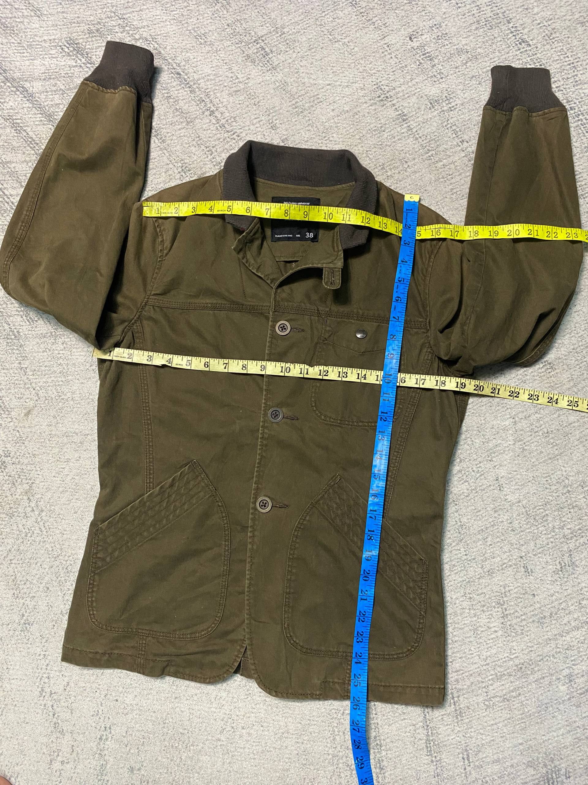 NANO universe Nano Universe Japan Utility Military Olive Jacket Size US S / EU 44-46 / 1 - 12 Thumbnail