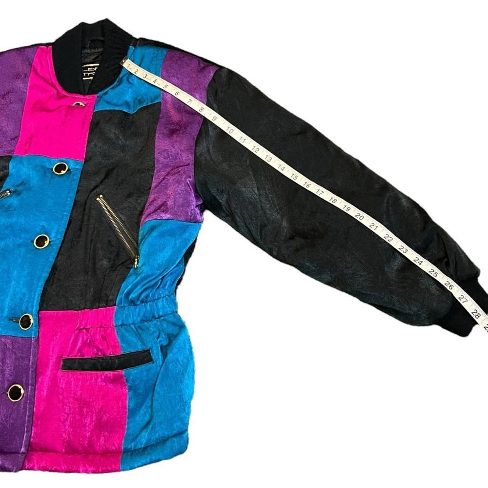 Designer Vintage Mulberry Street Womens Sz M MOD Funky 80s 90s Apres SKi Jacket Coat Size M / US 6-8 / IT 42-44 - 4 Thumbnail