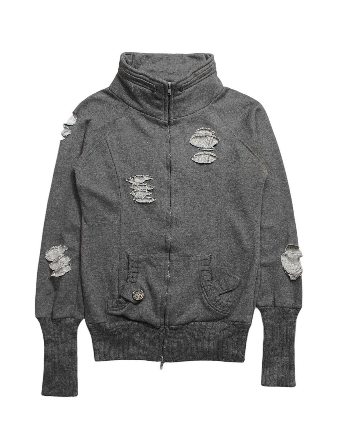 Japanese Brand 2000S PRIVATE BEACH RIPPED BONO JACKET Size US M / EU 48-50 / 2 - 4 Thumbnail