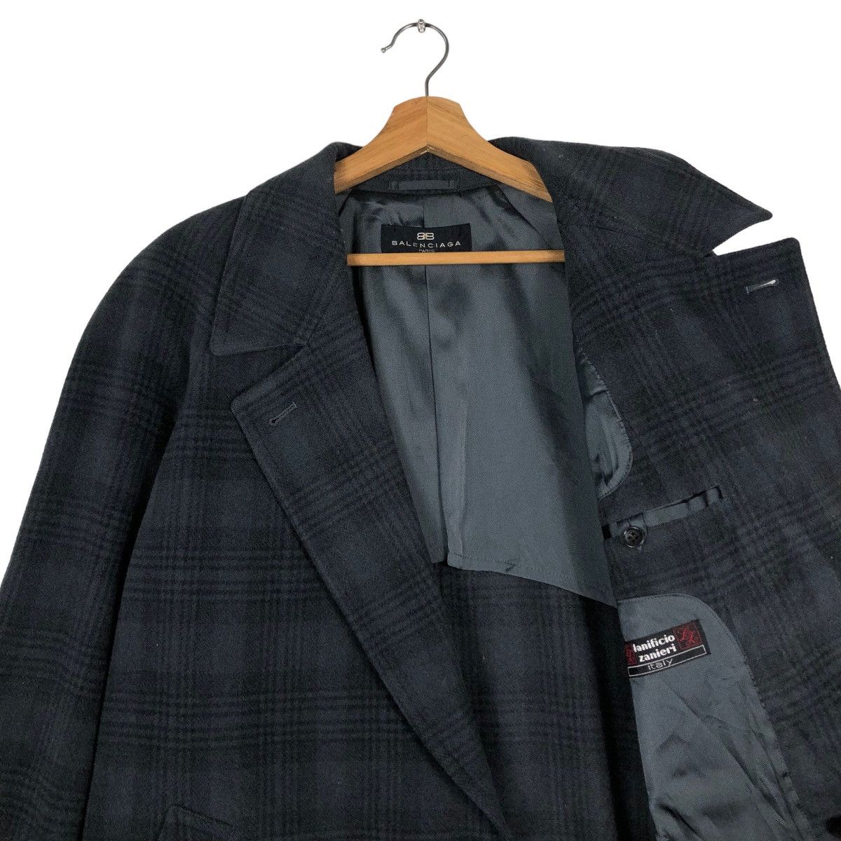 Balenciaga 🔥Vintage Wool Jacket Balenciaga Paris Double Breast Casual Size US M / EU 48-50 / 2 - 10 Thumbnail