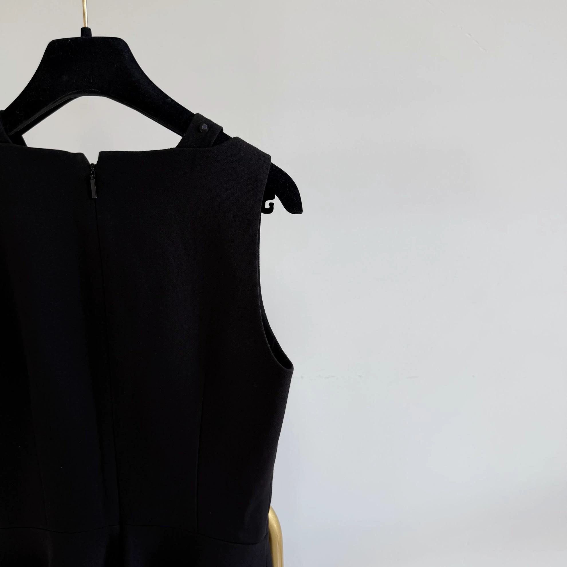 Armani Exchange A/X Black Sleeveless Dress Women's Size 2 Size XS / US 0-2 / IT 36-38 - 4 Thumbnail