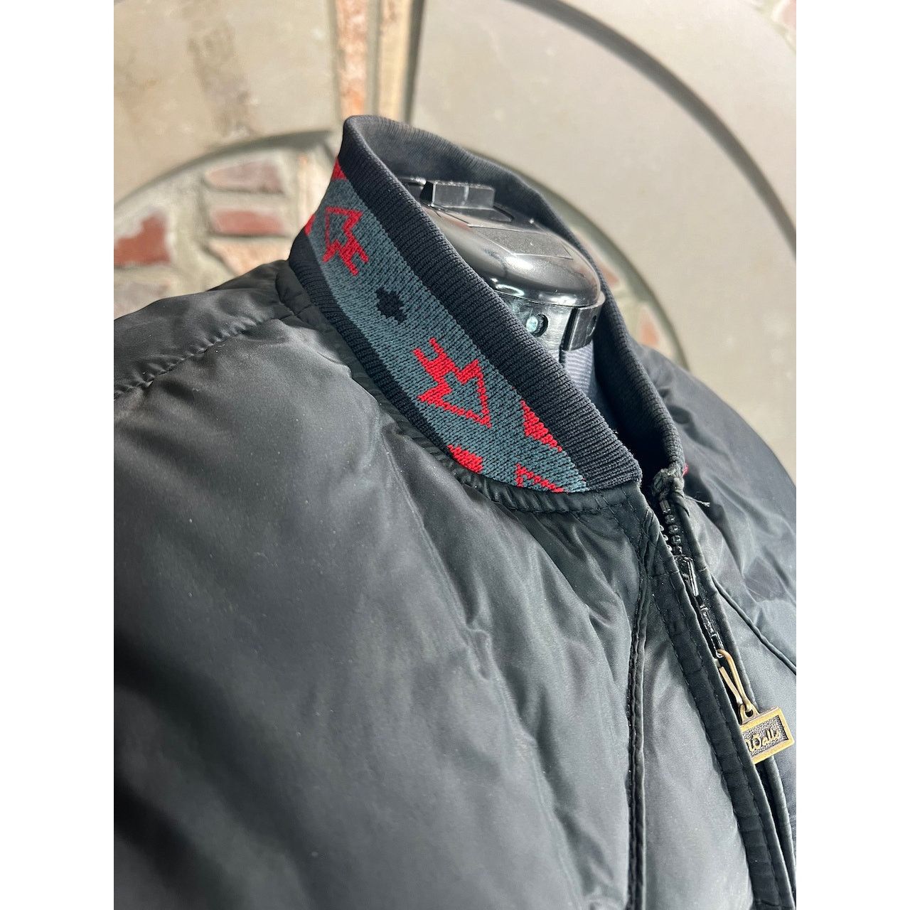 Walls walls puffer coat ski coat black red 1970s Size US L / EU 52-54 / 3 - 9 Thumbnail