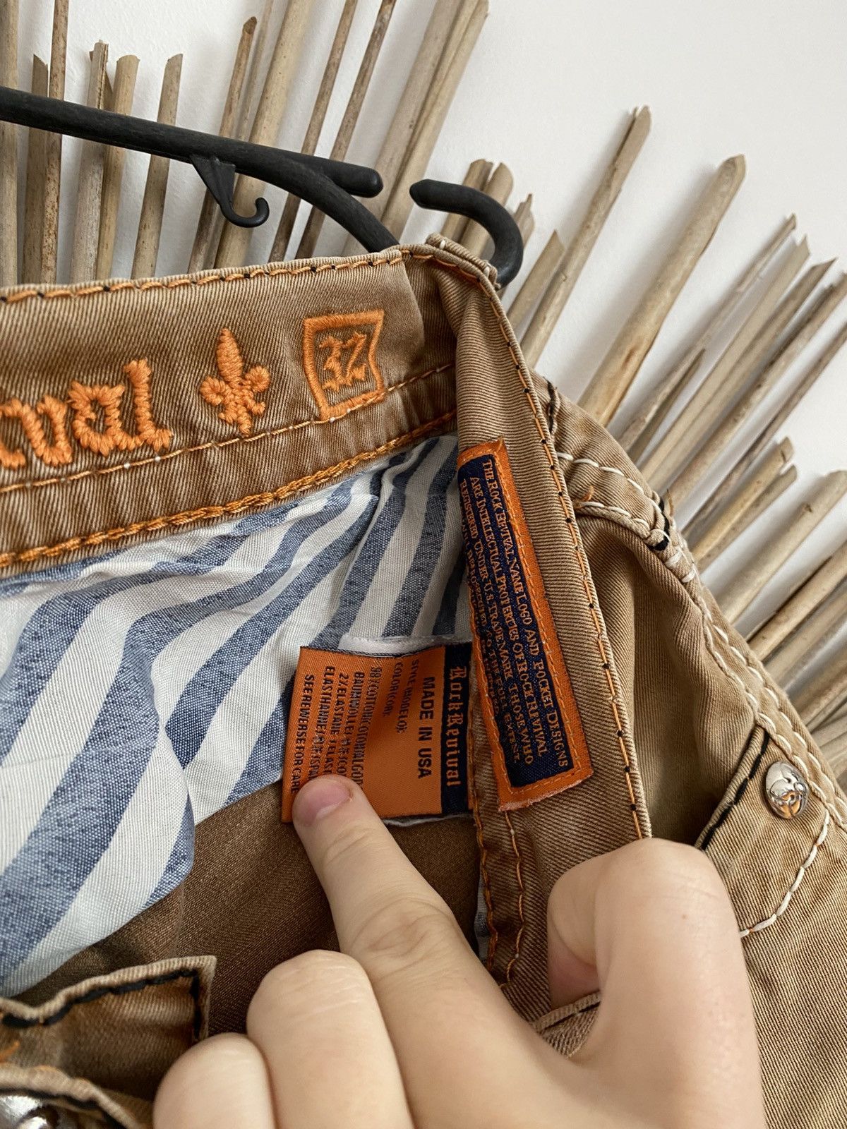 Rock Revival Rock Revival Denim Jeans x Vintage x Avant Garde Size US 32 / EU 48 - 8 Thumbnail