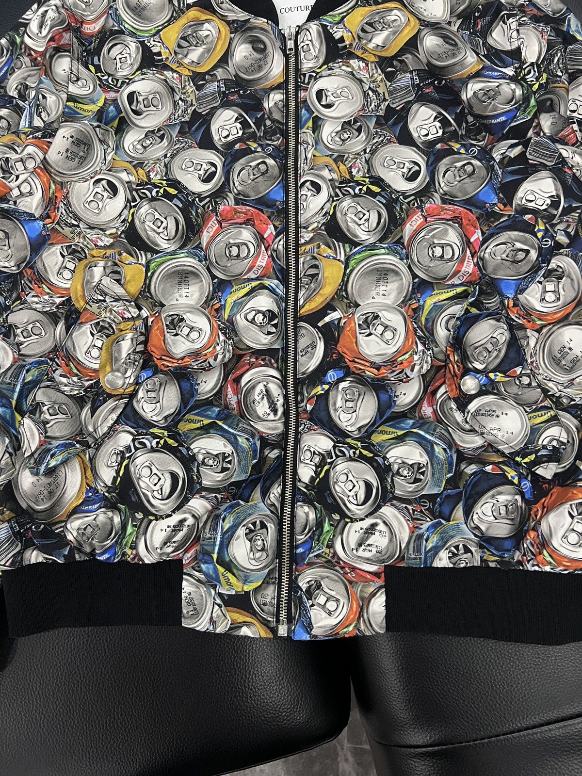 Moschino Moschino by Jeremy Scott All-Over Soda Can Bomber Jacket Size US M / EU 48-50 / 2 - 5 Thumbnail