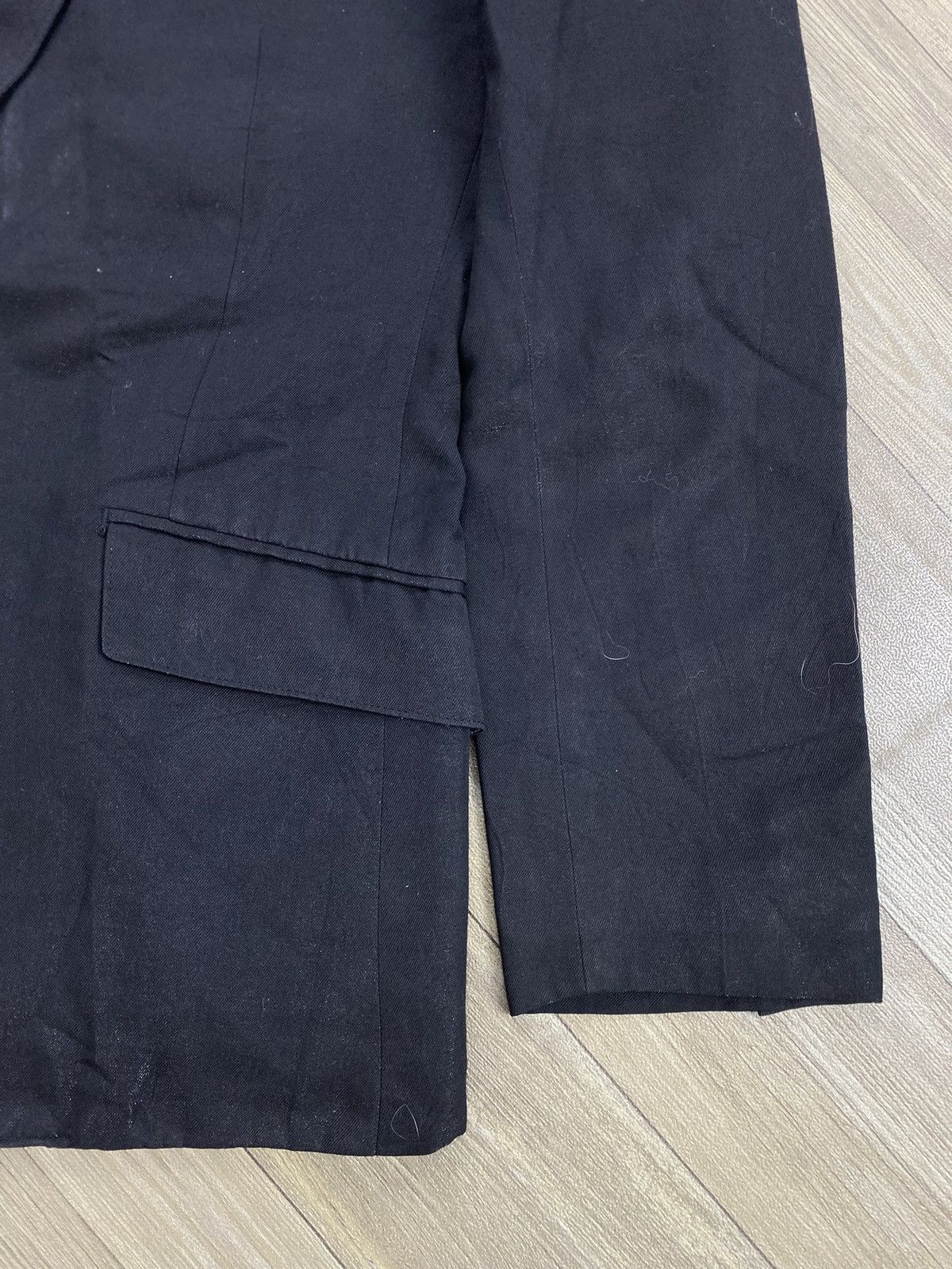 Tornado Mart Vintage Tornado Mart Japan Black Blazers Jacket Size 40R - 4 Thumbnail