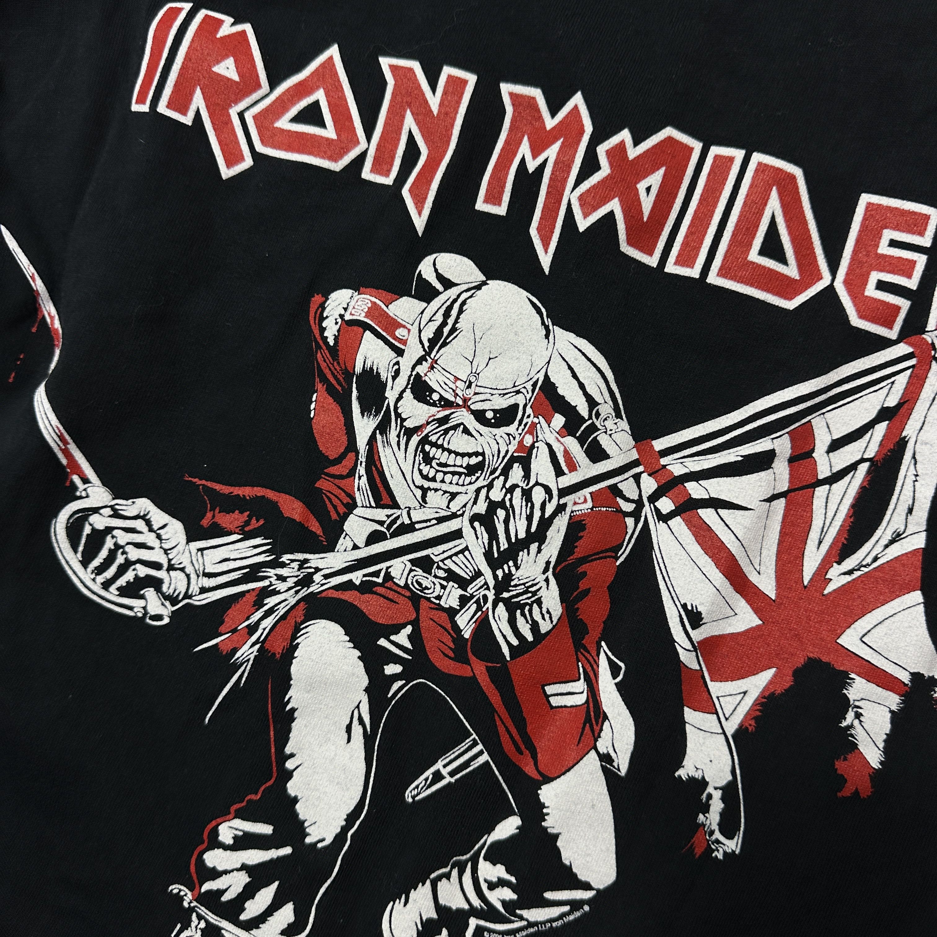 Iron Maiden Vintage Metal Bandtee Printed Iron Maiden T-shirt Y2K Size US XXL / EU 58 / 5 - 5 Thumbnail