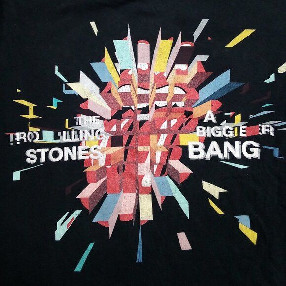 Anvil × Band Tees × Vintage Vintage Rolling Stones A Bigger Bang Tour 2006 T-Shirt Size US M / EU 48-50 / 2 - 1 Thumbnail