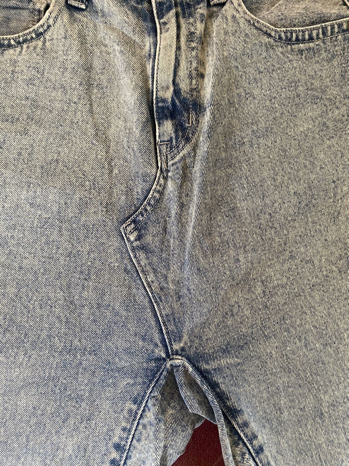 Japanese Brand × Vintage Vintage Cube Sugar Acid Wash Workwear Denim Pant Size US 29 - 5 Thumbnail