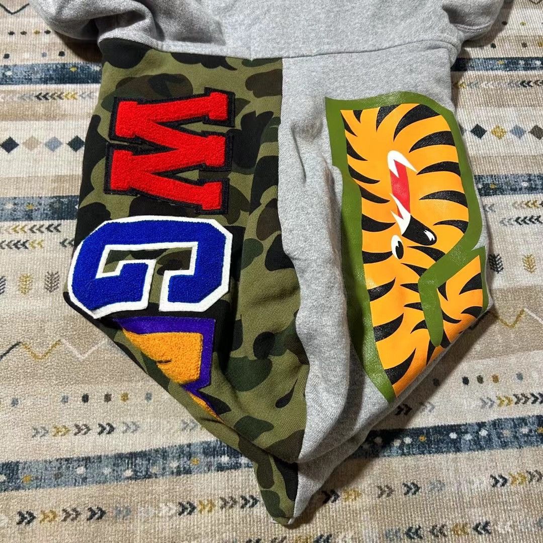 Fake bape shark hoodie clearance