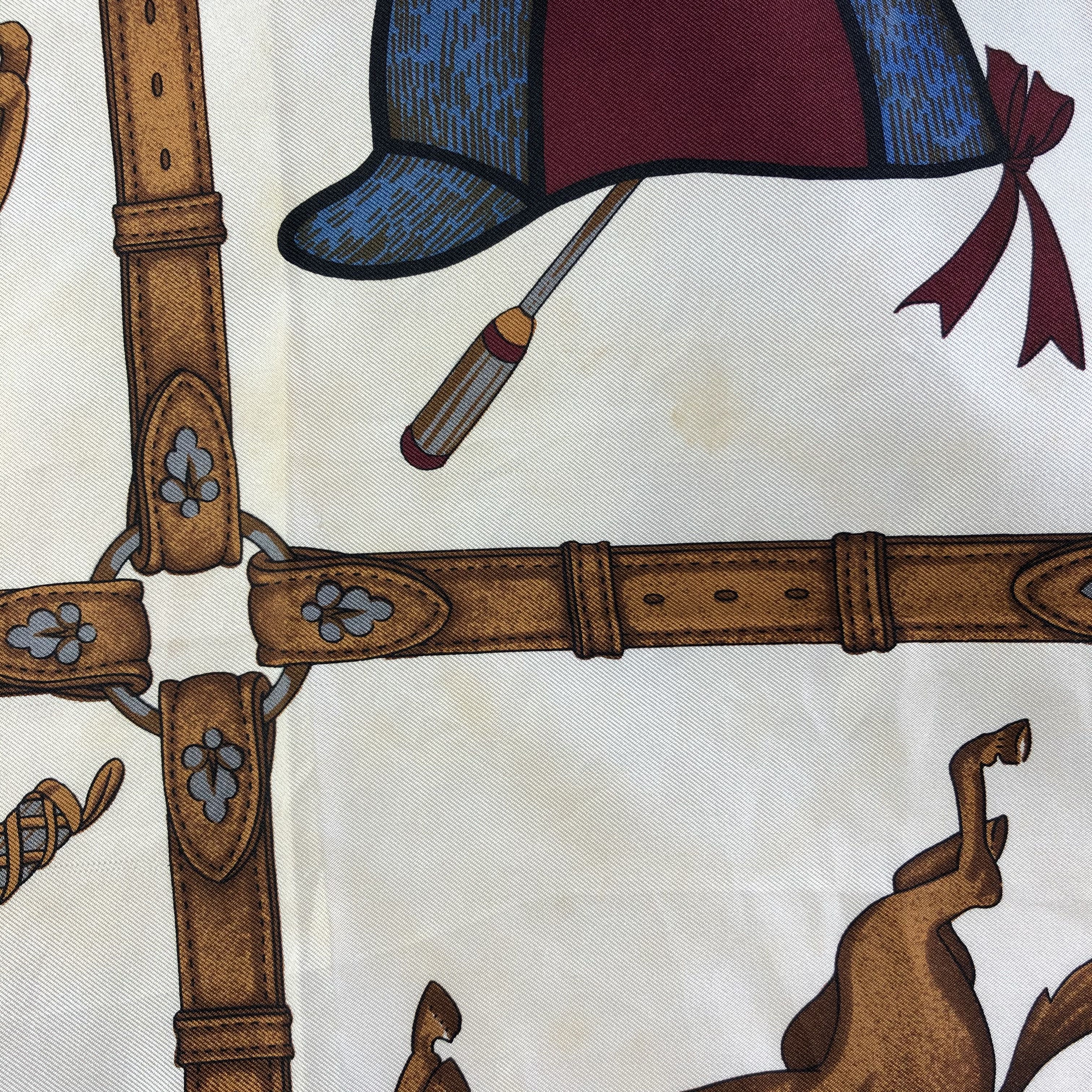 Vintage Vintage Felix Buhler Silk Scarf Size ONE SIZE - 7 Thumbnail