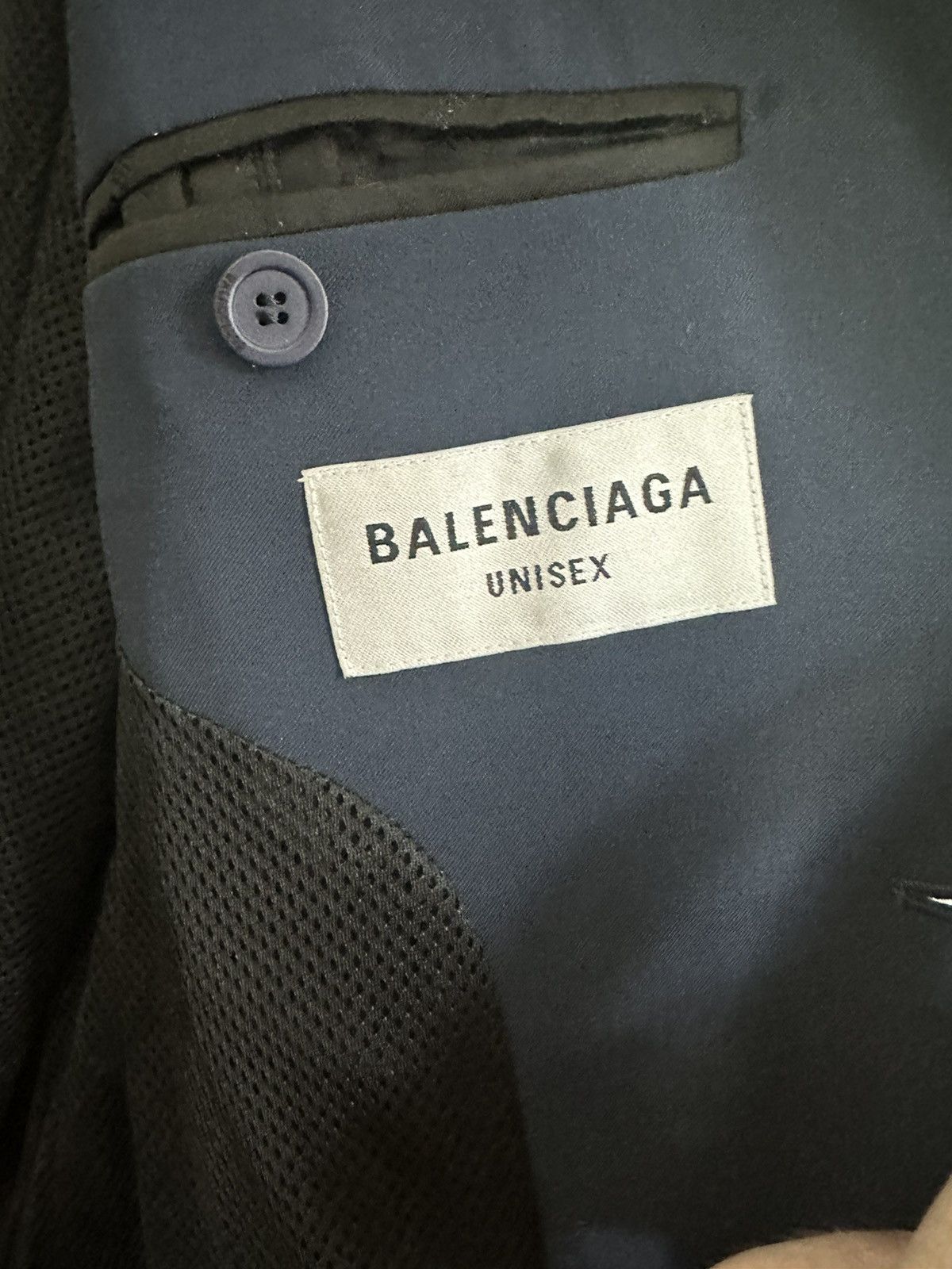 Balenciaga 2021 technical tailored coat Size US M / EU 48-50 / 2 - 5 Thumbnail