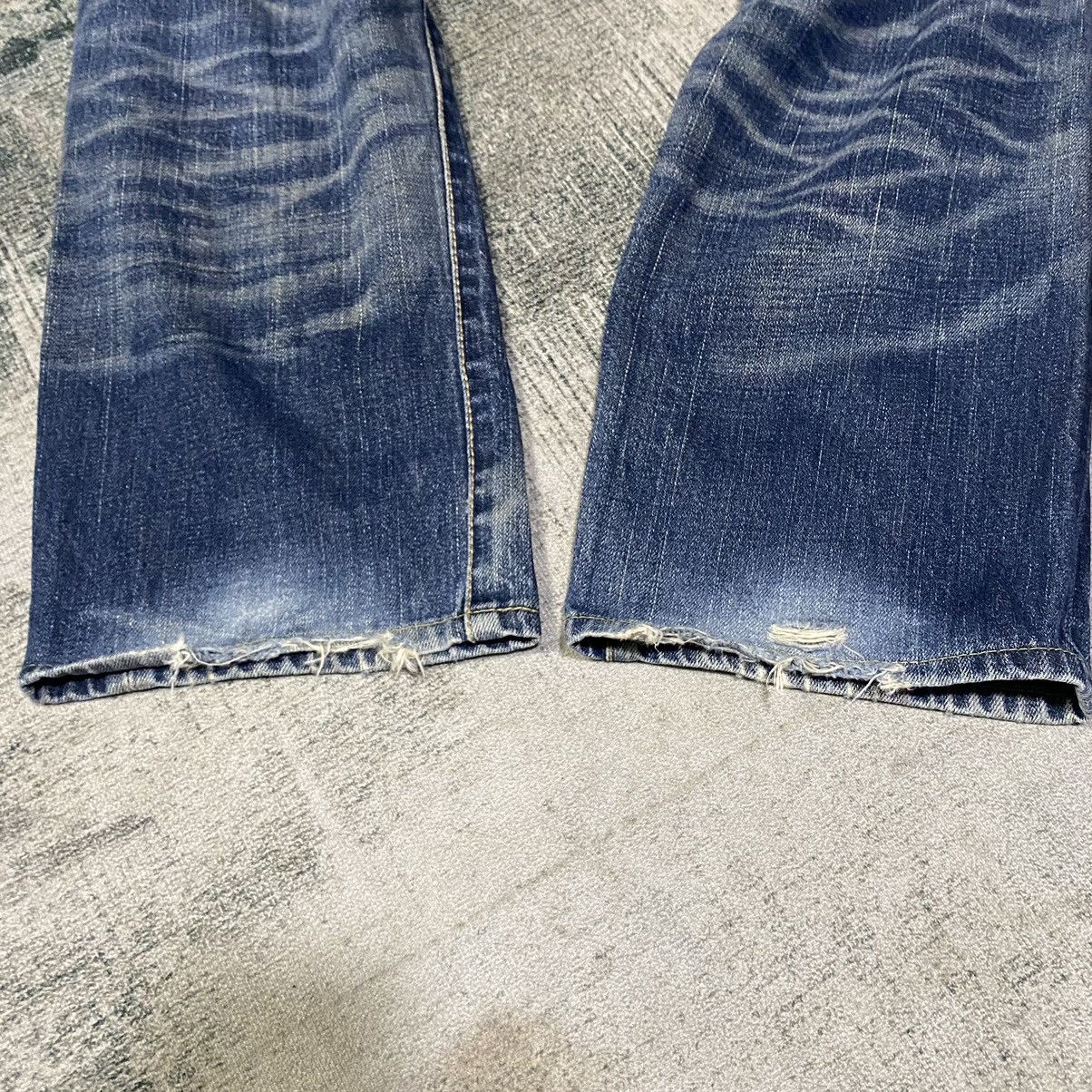 Edwin × Jean Edwin 505 Selvage Denim Distressed Jeans Size US 30 / EU 46 - 7 Thumbnail