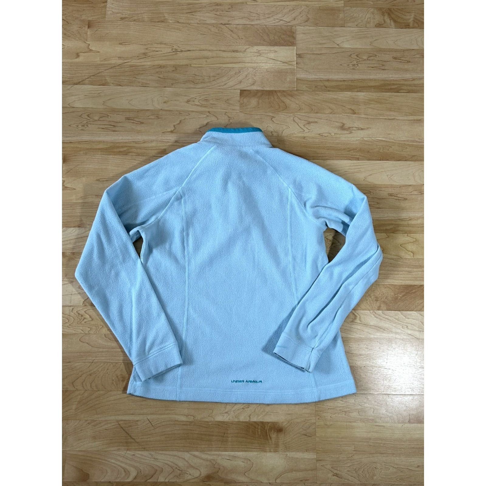 Under Armour Under Armour Sweatshirt Womens Fleece 1/4 Zip Mock Blue Large Size L / US 10 / IT 46 - 2 Thumbnail