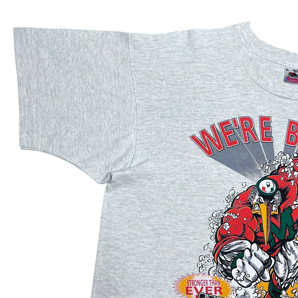 NCAA Vintage 1990s NCAA Miami Hurricanes Season Were Back 3D Tee Size US XL / EU 56 / 4 - 8 Thumbnail