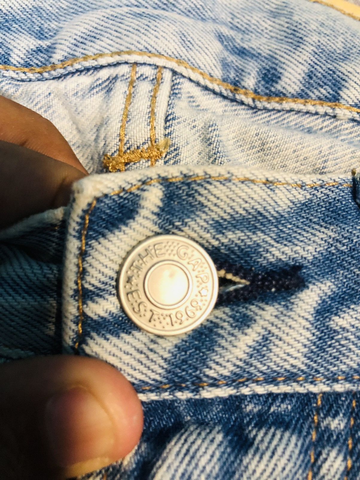 Gap × Jean × Vintage Gap Jeans Vintage (10) Size US 29 - 7 Thumbnail