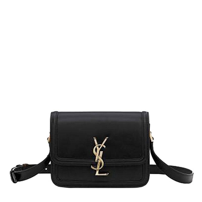Saint Laurent Paris o1bcso1str1225 Size:OS/Solferino Small Satchel in Black Size ONE SIZE - 5 Thumbnail